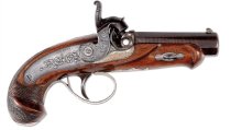 A pistol made by James "Gunsmith" Jones'